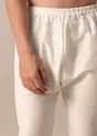 White Silk Embroidered Men Kurta Set