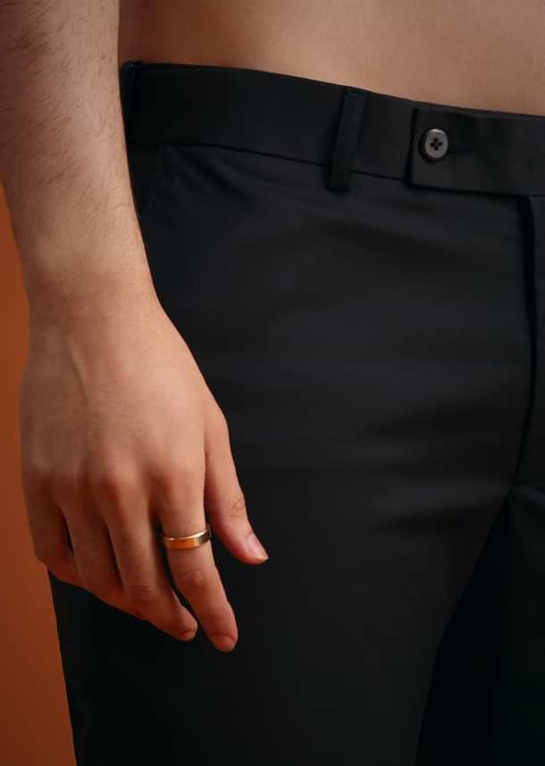 White Terry Rayon Textured Tuxedo Set White Terry Rayon Textured Tuxedo Set