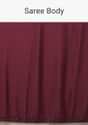 Maroon Saree In Chiffon With Scattered Moti Beads And Cut Dana Embellished Border Online - Kalki Fashion