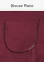 Maroon Saree In Chiffon With Scattered Moti Beads And Cut Dana Embellished Border Online - Kalki Fashion