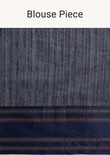 Wine Handloom Silk Saree With Embroidered Butti