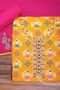 Yellow And Pink Patola Printed Tussar Dress Material