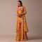 Yellow Printed Sharara Set With Sequin Work